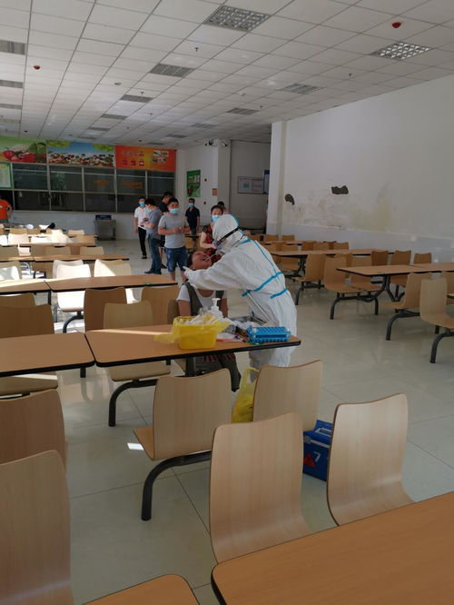 后勤服务集团首批餐饮服务人员成功通过核酸检测，筑牢餐饮安全防线